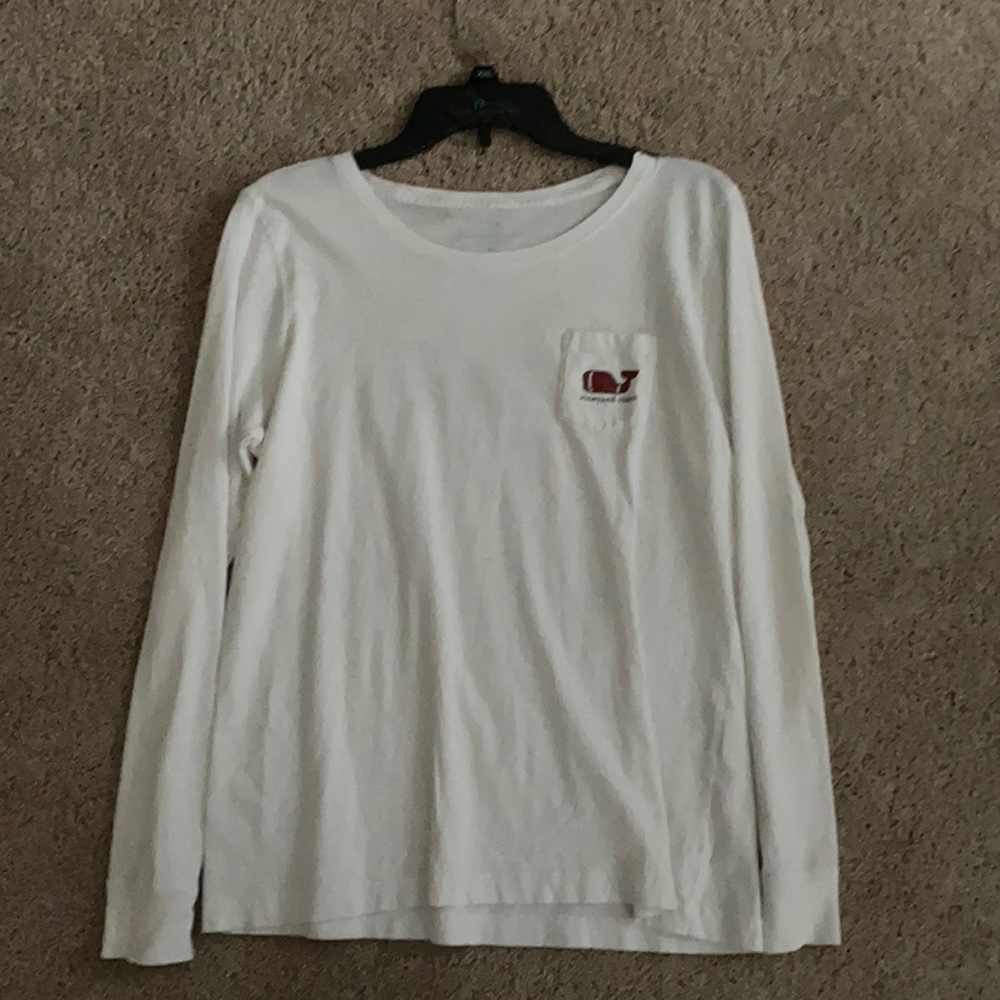 Vineyard Vines football tee
